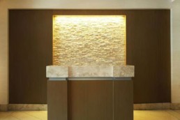 Sygrove Design, Marilyn Sygrove, Concierge Desk Design, Lobby Interior Design, Briar Oaks - Concierge Desk