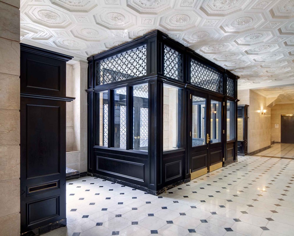 Sygrove's Lobby Design: Riverside Drive, NYC